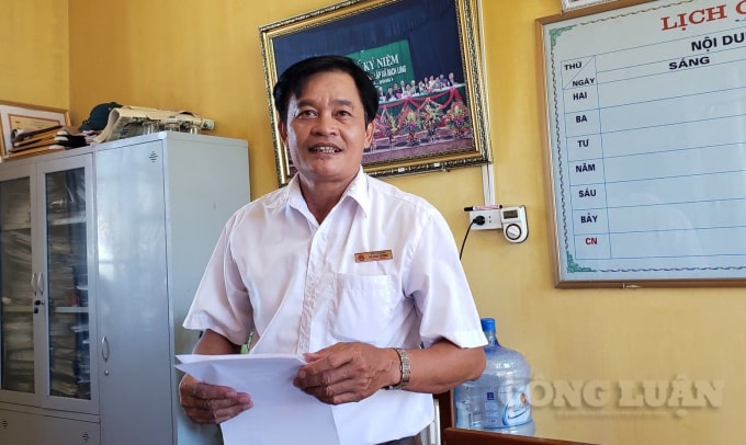 Ông Đỗ Đình Chung (Chủ tịch UBND xã Bạch Long) không thực hiện đầy đủ quy định của Thông tư 11/2019, từ chối công khai thông tin trước cơ quan báo chí.