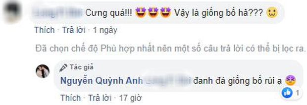 Cô nàng Quỳnh Anh nghĩ con trai đầu lòng sẽ