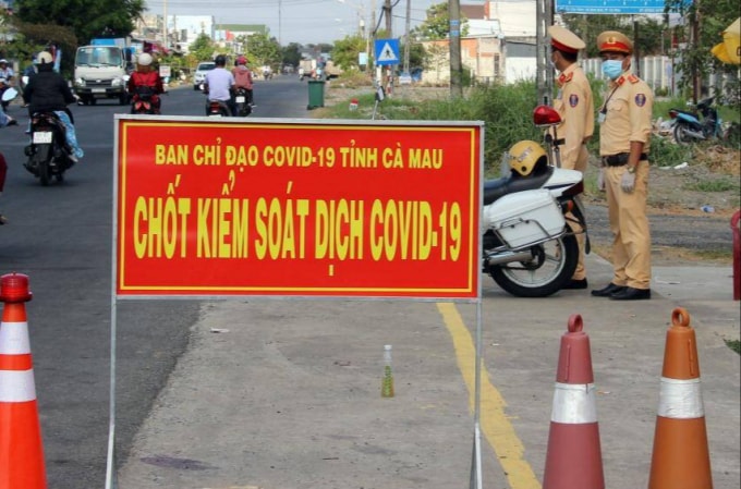 Cà Mau tăng cường các biện pháp phòng chống dịch Covid-19.