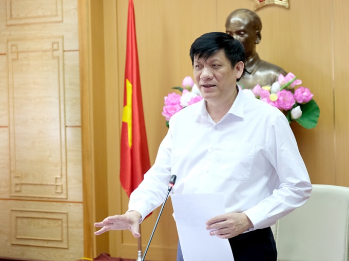Quyền Bộ trưởng Bộ Y tế Nguyễn Thanh Long. Ảnh: TL.