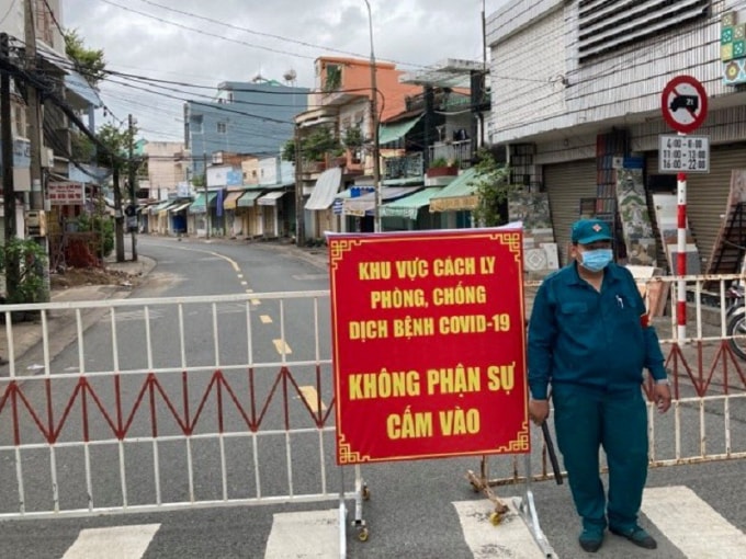 Đồng Nai phong tỏa khu phố có nhà của bác sĩ L.Đ.N. Ảnh: TL.