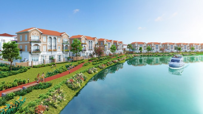 Phân khu River Park 1 được quy hoạch bài bản với hệ thống tiện tích hài hòa cùng cảnh quan thiên nhiên, sông nước xanh mát mang đến giá trị sống giàu trải nghiệm hiếm có cho cư dân.