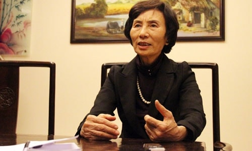 Nguyên đại biểu Quốc hội, PGS.TS Bùi Thị An. Ảnh: TL