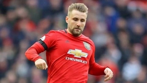 Hậu vệ Luke Shaw. Ảnh: internet.