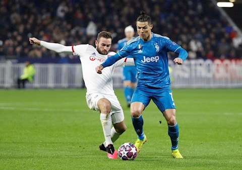 Lyon đánh bại Juventus 1-0 ở lượt đi. Ảnh: internet.