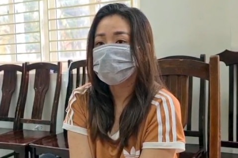 Đối tượng lừa đảo Trương Thị Mỹ Hằng. Ảnh: H.Y.