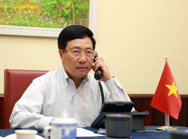 Phó Thủ tướng, Bộ trưởng Phạm Bình Minh khẳng định Việt Nam coi Hoa Kỳ là một trong những đối tác quan trọng hàng đầu. Ảnh: VGP
