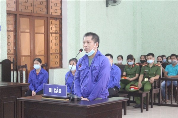 4 bị cáo lãnh án tử vì buôn bán 30 bánh heroin. Ảnh: P.O