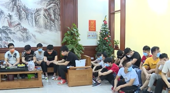 Các đối tượng người Trung Quốc nhập cảnh trái phép vào Việt Nam bị phát hiện.