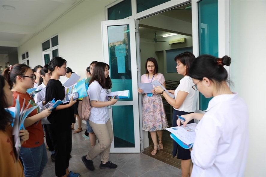 Lạng Sơn: Một điểm thi phải lùi thời gian thi vì Covid-19. Ảnh: internet.