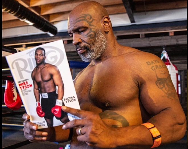 Mike Tyson vẫn đáng sợ dù đã gần 60 tuổi. Ảnh: internet.