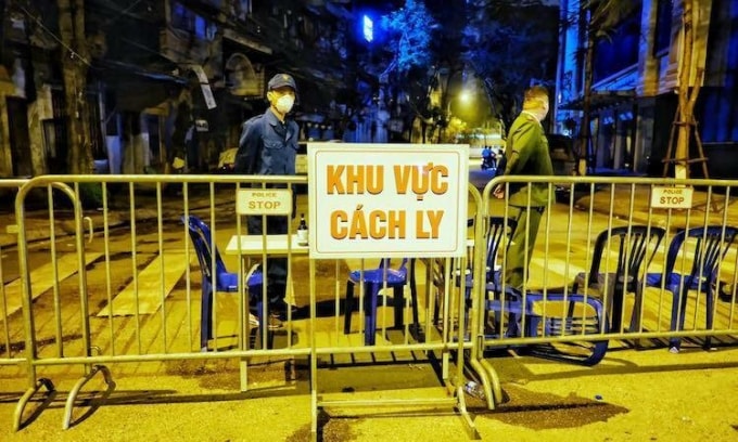 Các biện pháp cách ly đã được cơ quan chức năng huyện Phúc Thọ tiến hành. Ảnh minh họa