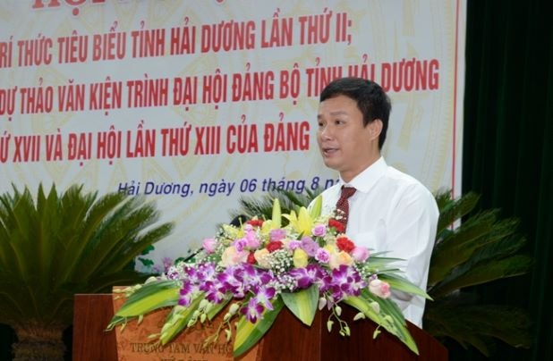Phó Bí thư Tỉnh ủy, Triệu Thế Hùng phát biểu tại hội nghị