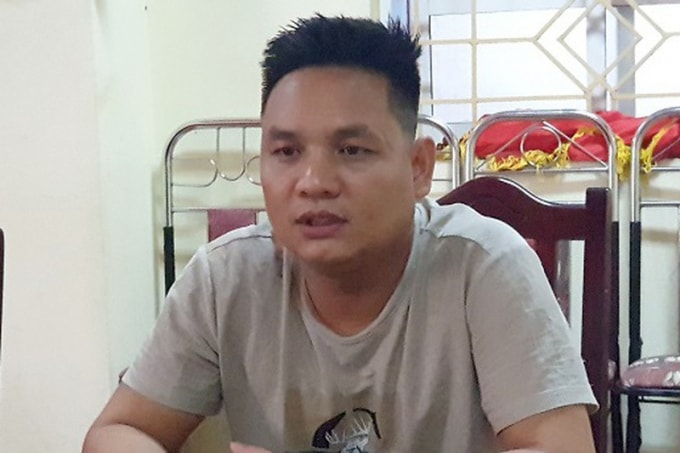 Đối tượng Lê Bá Kiên là kẻ cầm đầu một trong hai băng nhóm bảo kê, bốc xếp hàng hóa. Ảnh: Cơ quan công an.