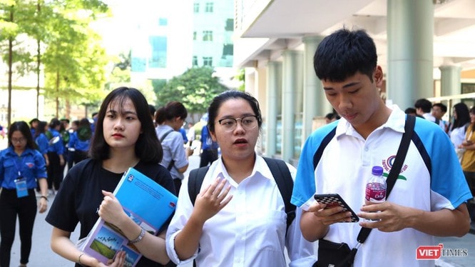 Thí sinh dự thi THPT quốc gia. (ảnh VietTimes)