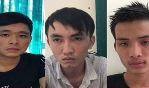 Các đối tượng trong đường dây mua bán trái phép chất ma túy.