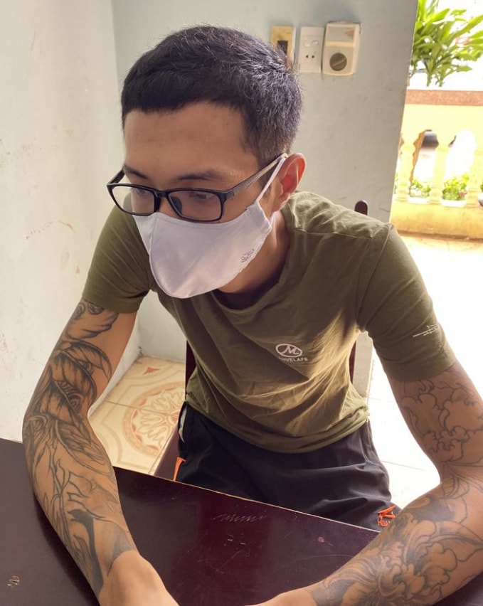 Đối tượng Trương Văn Hải. Ảnh: CA Thanh Hóa
