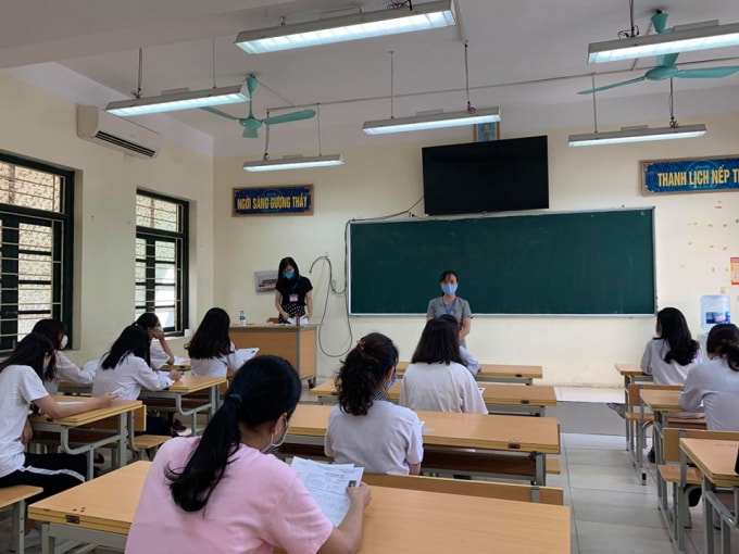 Môn Văn là môn thi viết duy nhất trong Kỳ thi tốt nghiệp THPT 2020 (ảnh Trinh Phúc).