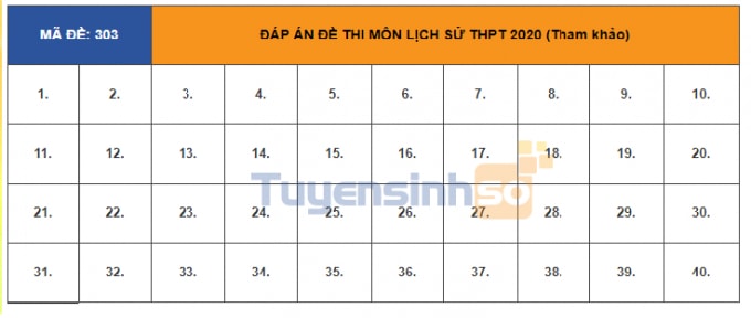 lịch sử 303