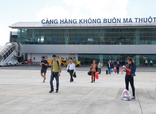 Tạm dừng khai thác một số chuyến bay đi, đến Buôn Ma Thuột do ảnh hưởng dịch bệnh Covid-19. Ảnh: TL