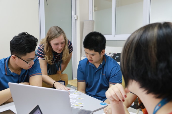 Học sinh được tư vấn để lựa chọn môn học và lộ trình học phù hợp với mục tiêu Đại học.