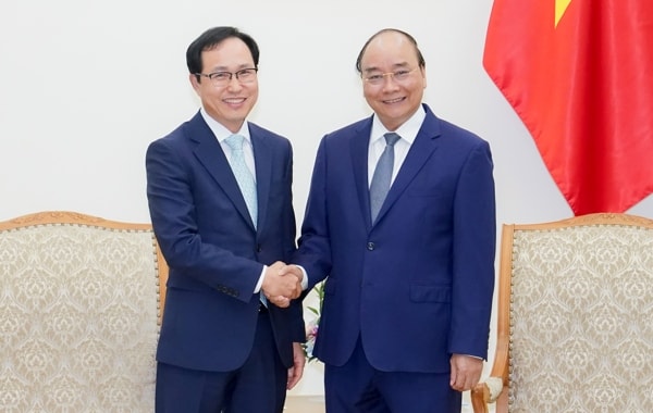 Thủ tướng Nguyễn Xuân Phúc đã tiếp ông Choi Joo Ho, Tổng Giám đốc Tổ hợp Samsung Việt Nam