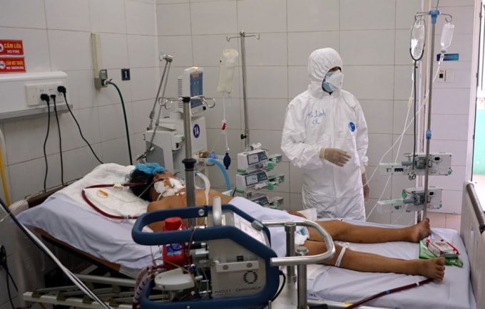 Hiện các bác sĩ đang có gắng điều trị cho các bệnh nhân có nguy cơ tử vong cao (ảnh minh họa - TL).