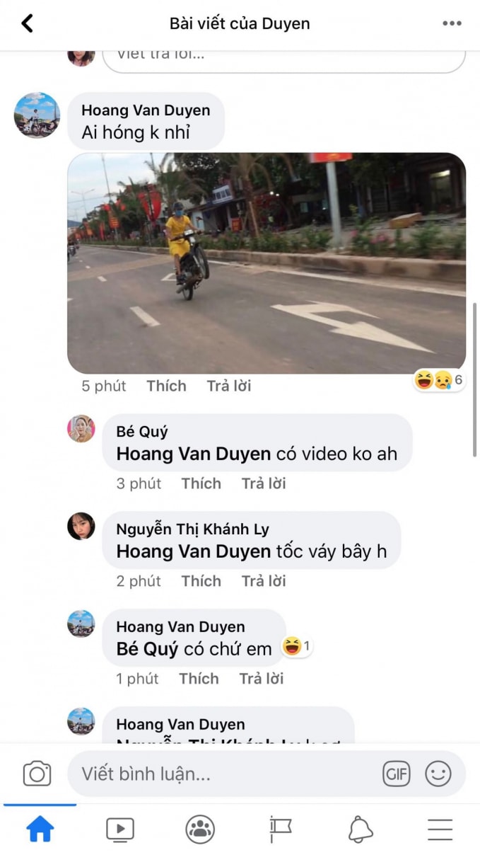 Thanh niên khoe chiến tích bốc đầu xe máy trên facebook.