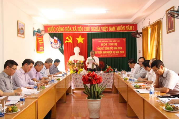 Hội Nhà báo tỉnh họp triển khai nhiệm vụ hằng năm.