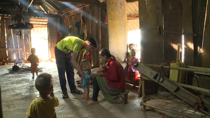 Nhà nhân vật Mùa A Sềnh - xã Lóng Sập, huyện Mộc Châu, tỉnh Sơn La.