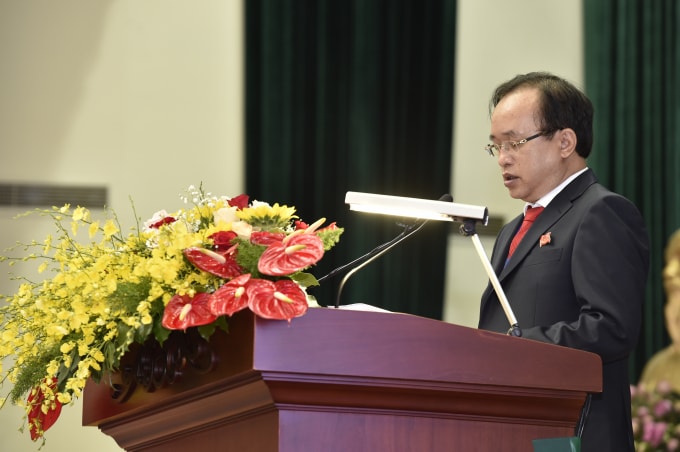 Ông Nguyễn Phước Hưng được bầu giữ chức Bí thư Quận ủy quận 2-ảnh:Đ.N