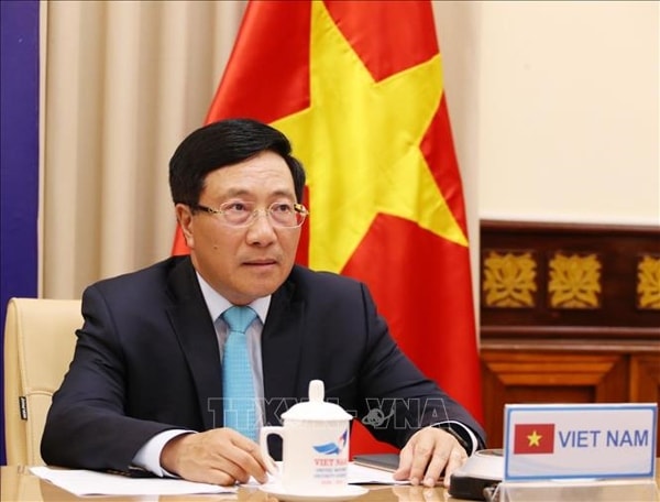 Phó Thủ tướng, Bộ trưởng Bộ Ngoại giao Phạm Bình Minh dự phiên Thảo luận mở trực tuyến của Hội đồng Bảo an Liên hợp quốc với chủ đề