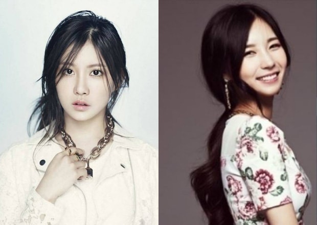 Chân dung hai cô gái tống tiền Lee Byung Hun: Nữ idol Dahee (GLAM) và người mẫu Lee Ji Yeon.