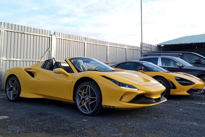 Ferrari F8: Mui trần đầu tiên về Việt Nam. Ảnh: internet.