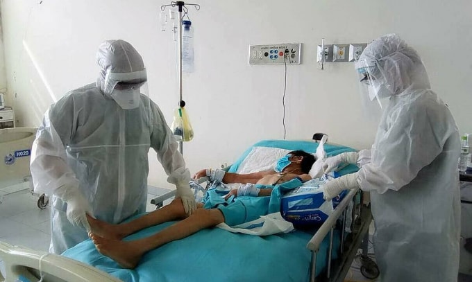 Bệnh nhân Covid-19 mới công bố ở Quảng Nam mới 5 tuổi. Ảnh minh họa.