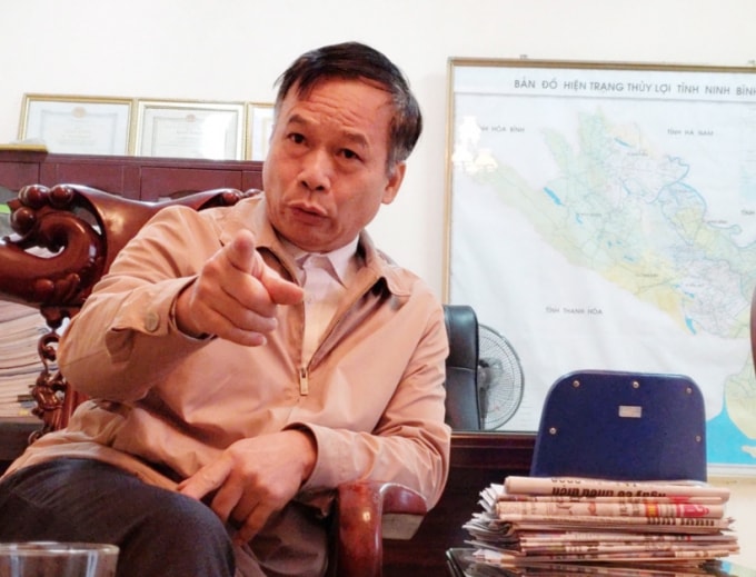 Ông Nguyễn Hồng Khang – Giám đốc Công ty TNHH MTV Khai thác công trình thủy lợi tỉnh Ninh Bình.