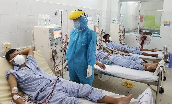 Điều trị cho bệnh nhân Covid-19 có nhiều chuyển biến tích cực. Ảnh minh họa.