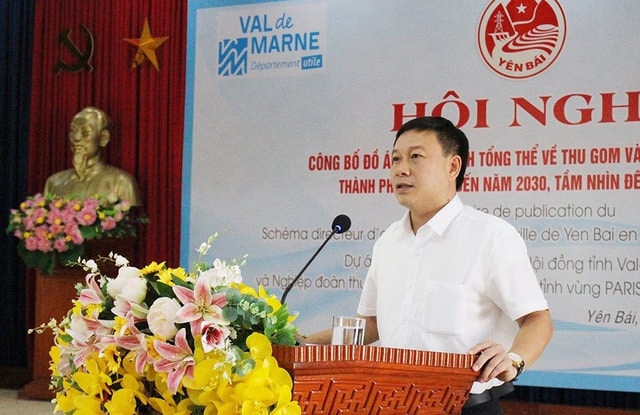 Ông Hoàng Xuân Đán, Chủ tịch UBND TP Yên Bái đột ngột qua đời (ảnh: Sở TNMT Yên Bái)
