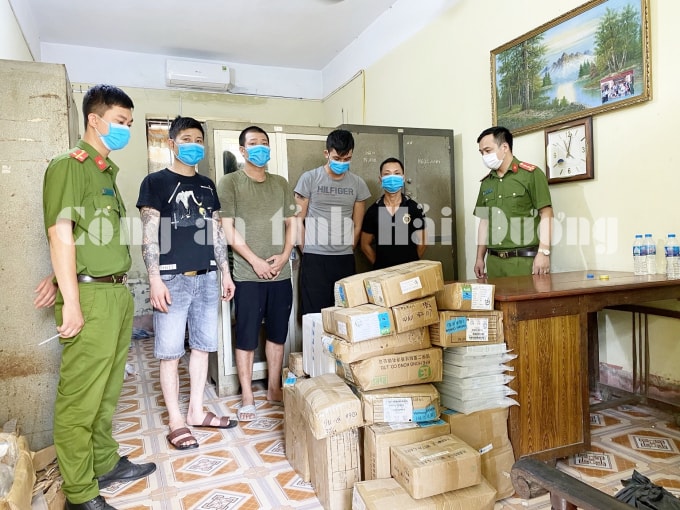 4 đối tượng tại cơ quan Công an