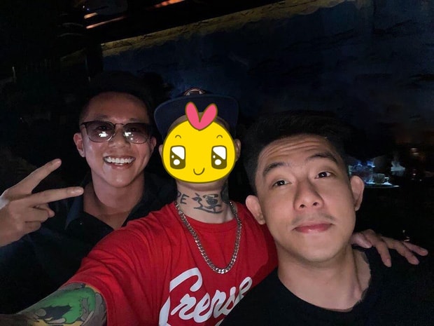 Matt Liu và Tống Đông Khuê trong sinh nhật của người anh bạn thân.