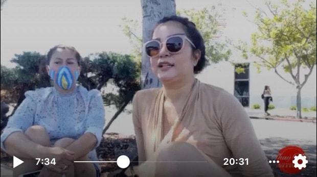 Thuý Nga livestream chia sẻ về Hoài Lâm.