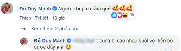 Bị cô vợ Quỳnh Anh càu nhàu suốt nên cũng tiến bộ hơn nhiều. Ảnh: internet.
