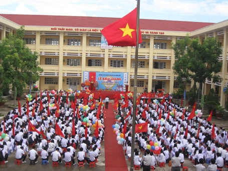 Rất có thể lễ khai giảng năm học 2020-2021 sẽ tổ chức theo hình thức trực tuyến. Ảnh: internet.