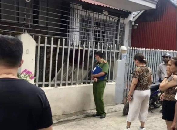 Ngôi nhà nơi xảy ra sự việc. Ảnh: TL.