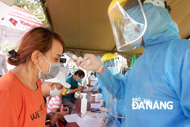 Hiện tại, Đà Nẵng vẫn là địa phương có dịch bệnh diễn biến phức tạp (ảnh nguồn internet).