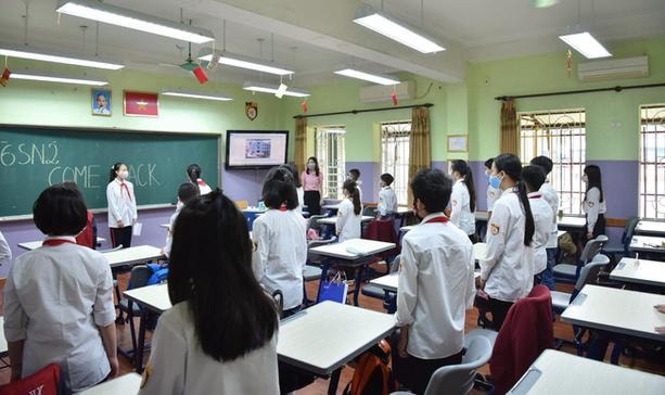 Hình ảnh trường liên cấp TH - THCS Vietschool Pandora. Ảnh: internet.