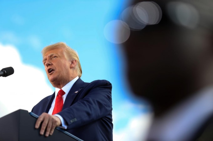 Tổng thống Mỹ Donald Trump. Ảnh: Reuters