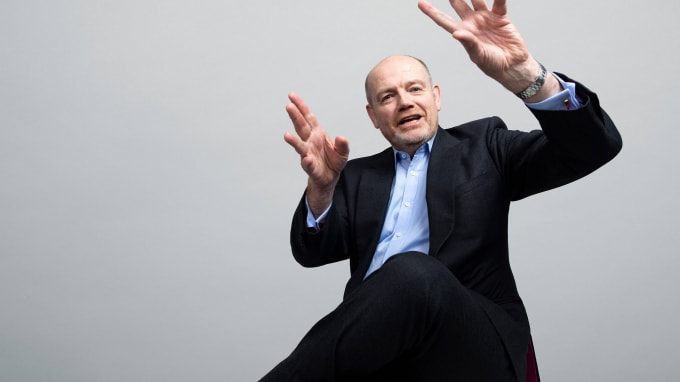 Mark Thompson, Giám đốc điều hành, The New York Times, phát biểu tại Diễn đàn Kinh tế Thế giới ở Davos, Thụy Sĩ vào ngày 23 tháng 1 năm 2020 - Ảnh: Adam Galica | CNBC