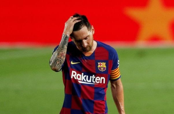 Tiền đạo Lionel Messi có thể rời CLB Barca ở hè 2020. Ảnh: internet.