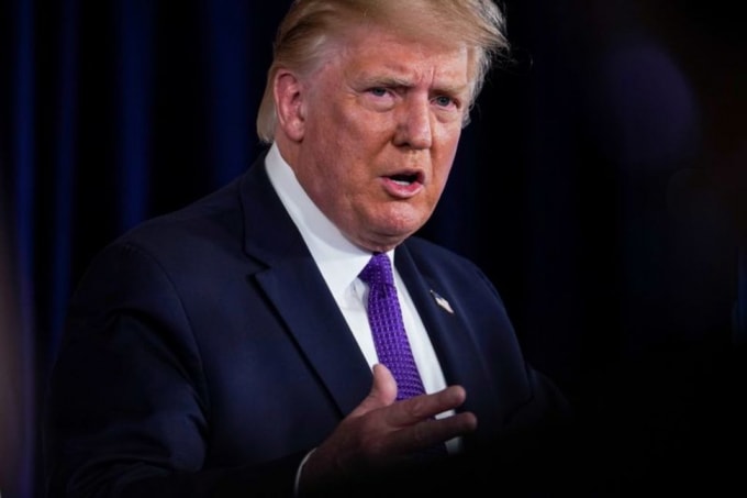 Tổng thống Mỹ Donald Trump. Ảnh: Reuters